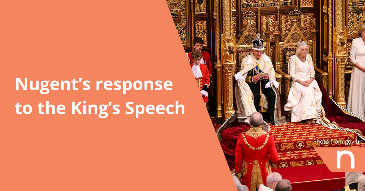 Nugent's response to the King's Speech